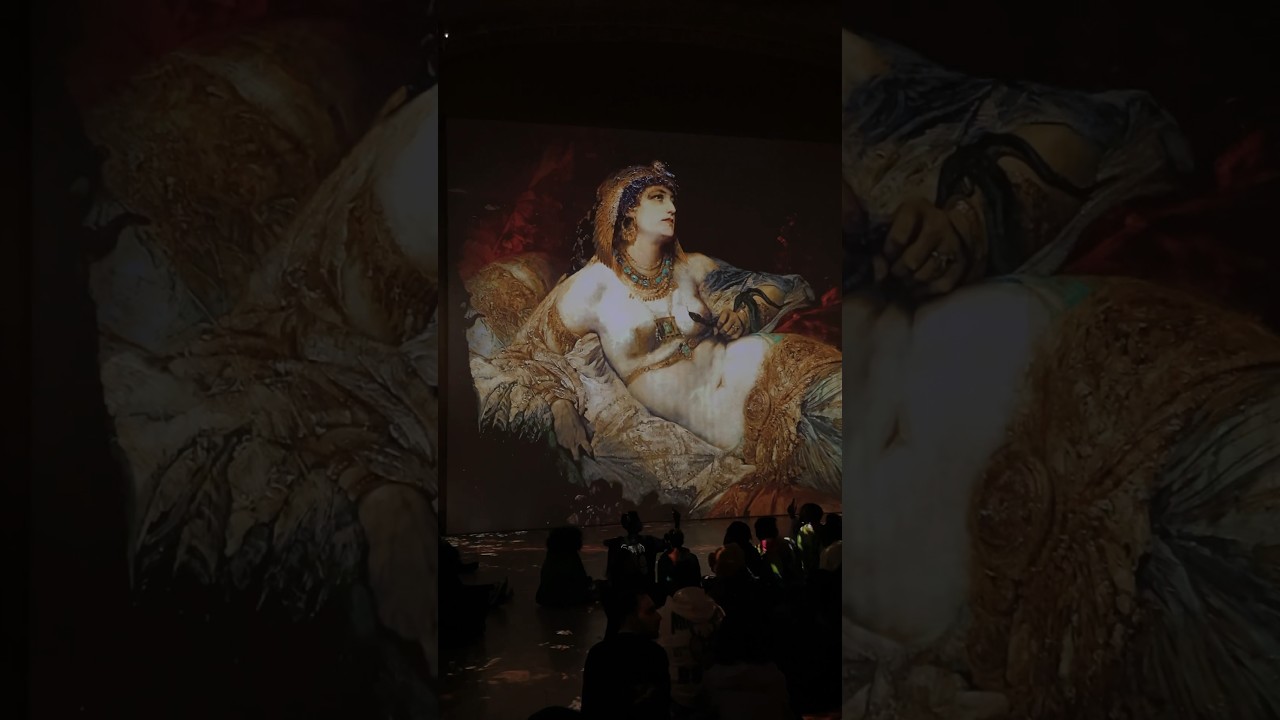 Gustav Klimt: Gold in Motion! #immersive  #art #newyorkcity #beautiful #artist