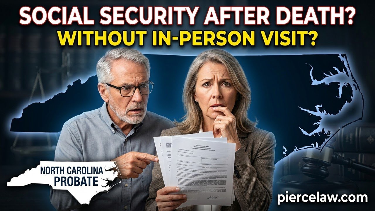 Can a law firm or estate representative get Social Security info remotely? | NC