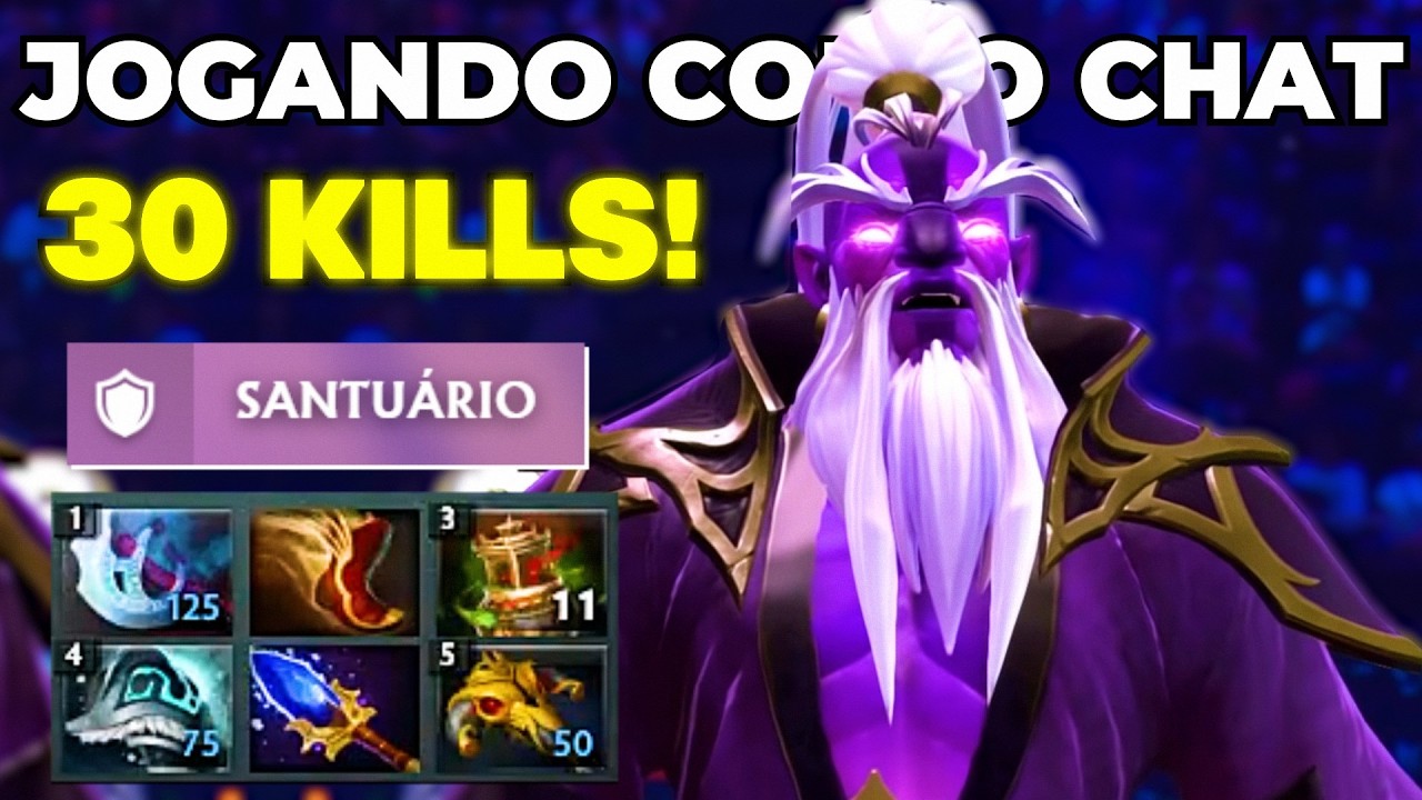 Simplesmente 30 KILLS de VOID SPIRIT! - Jogando com o CHAT