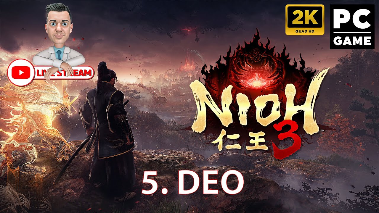 Igramo NIOH 3  - 5. DEO | Prvi put igram Nioh | late night nindže