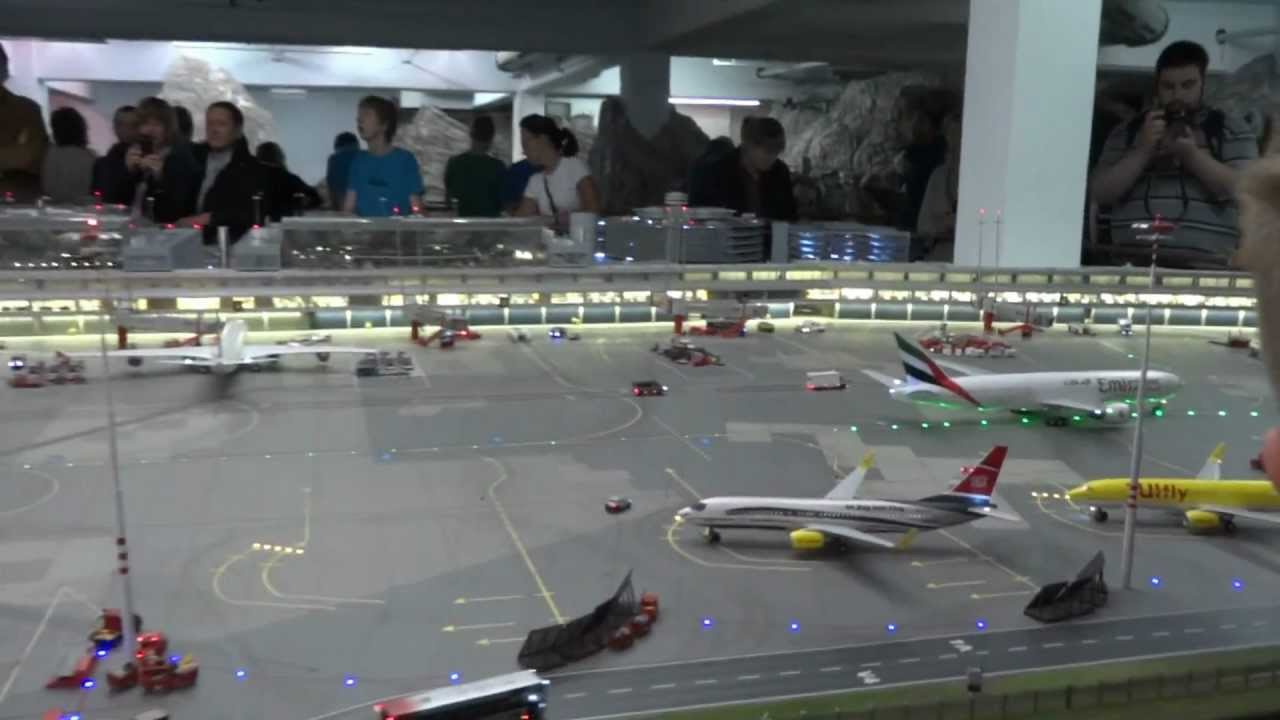 Aeropuerto de Hamburgo en miniatura - Miniatur Wunderland Hamburg Flughafen
