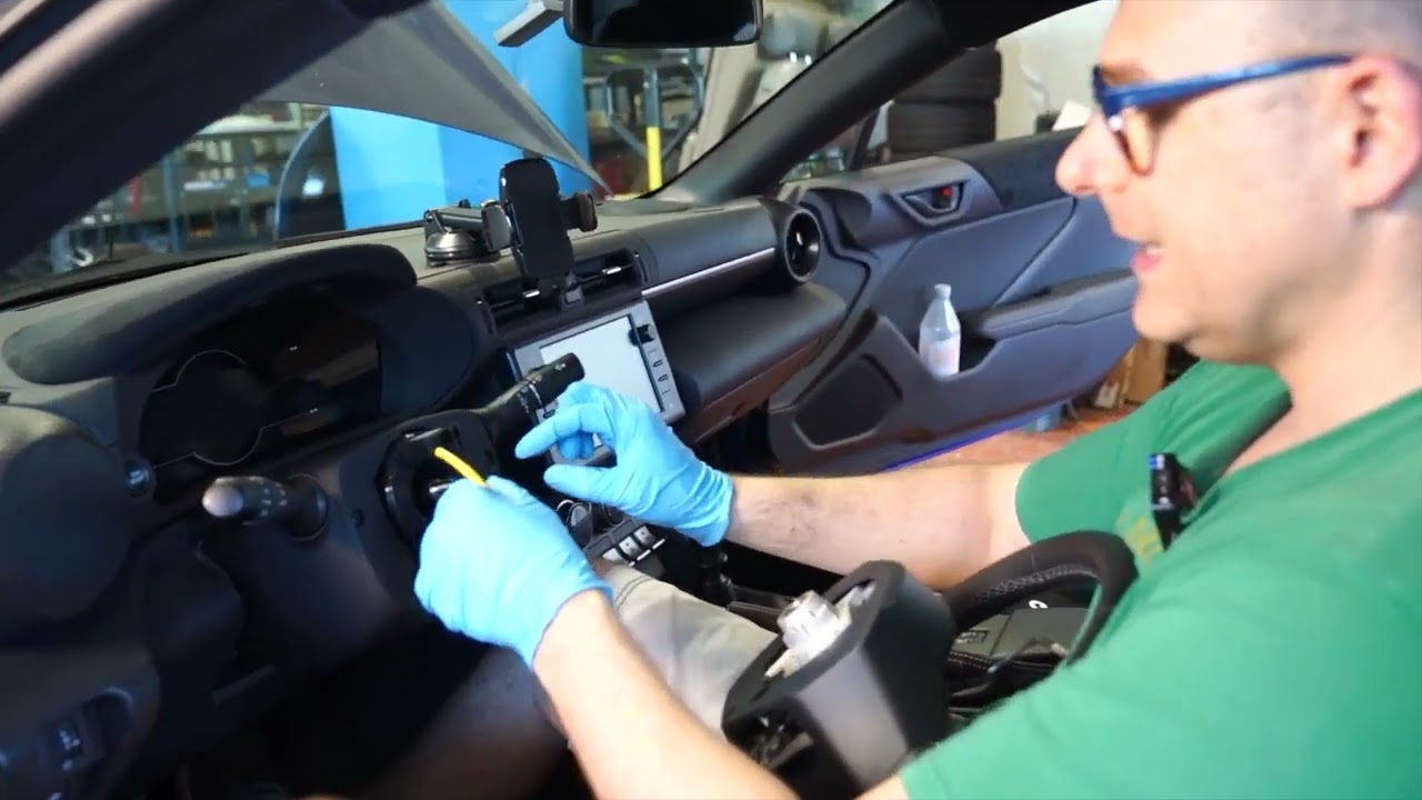 Steering Wheel Spacer Installation for Toyota GR86 / SpacerShop.com