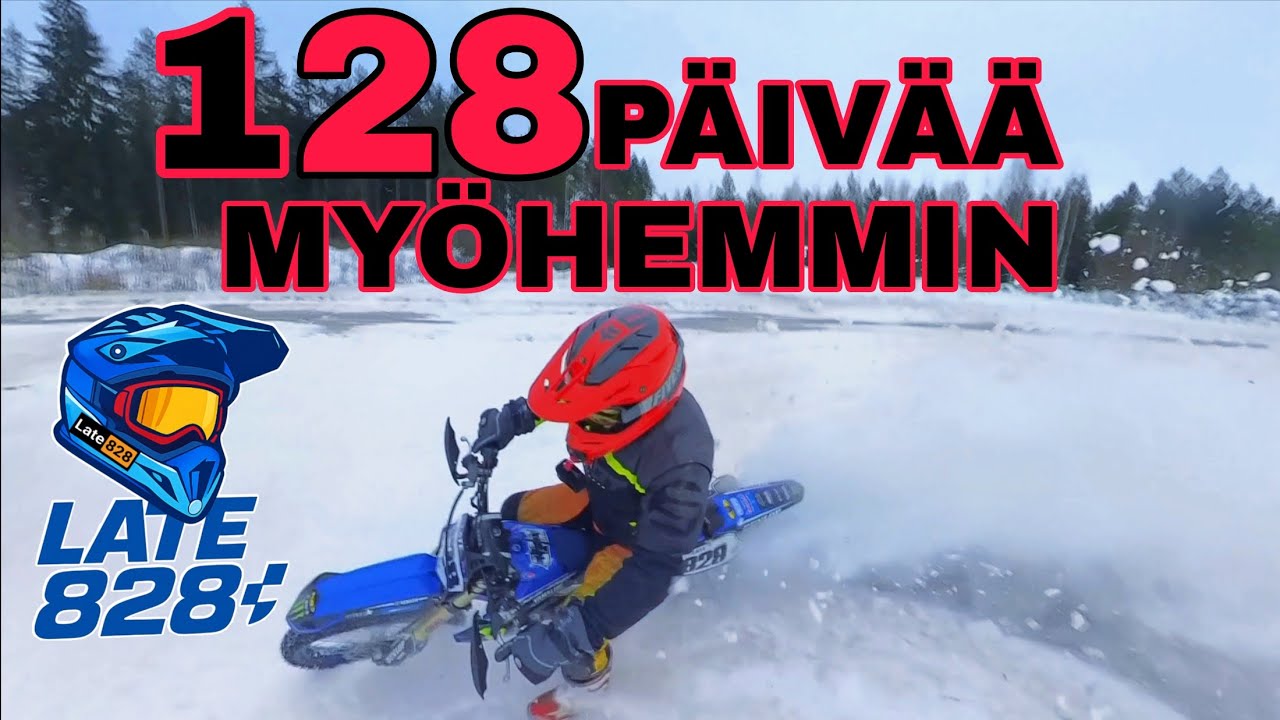128 päivää myöhemmin. 128 days later.
