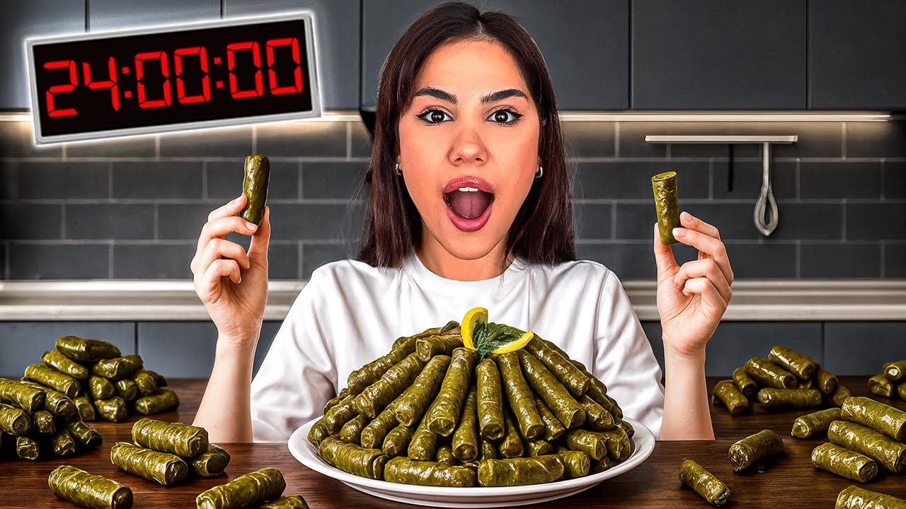 24 SAAT BOYUNCA SARMA YEDİM ?!