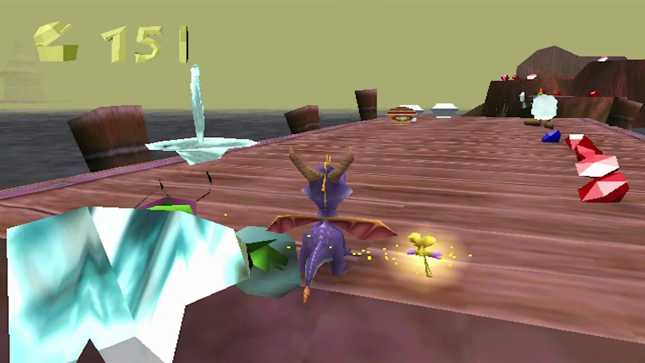 Spyro the Dragon (PS1) walkthrough - Misty Bog