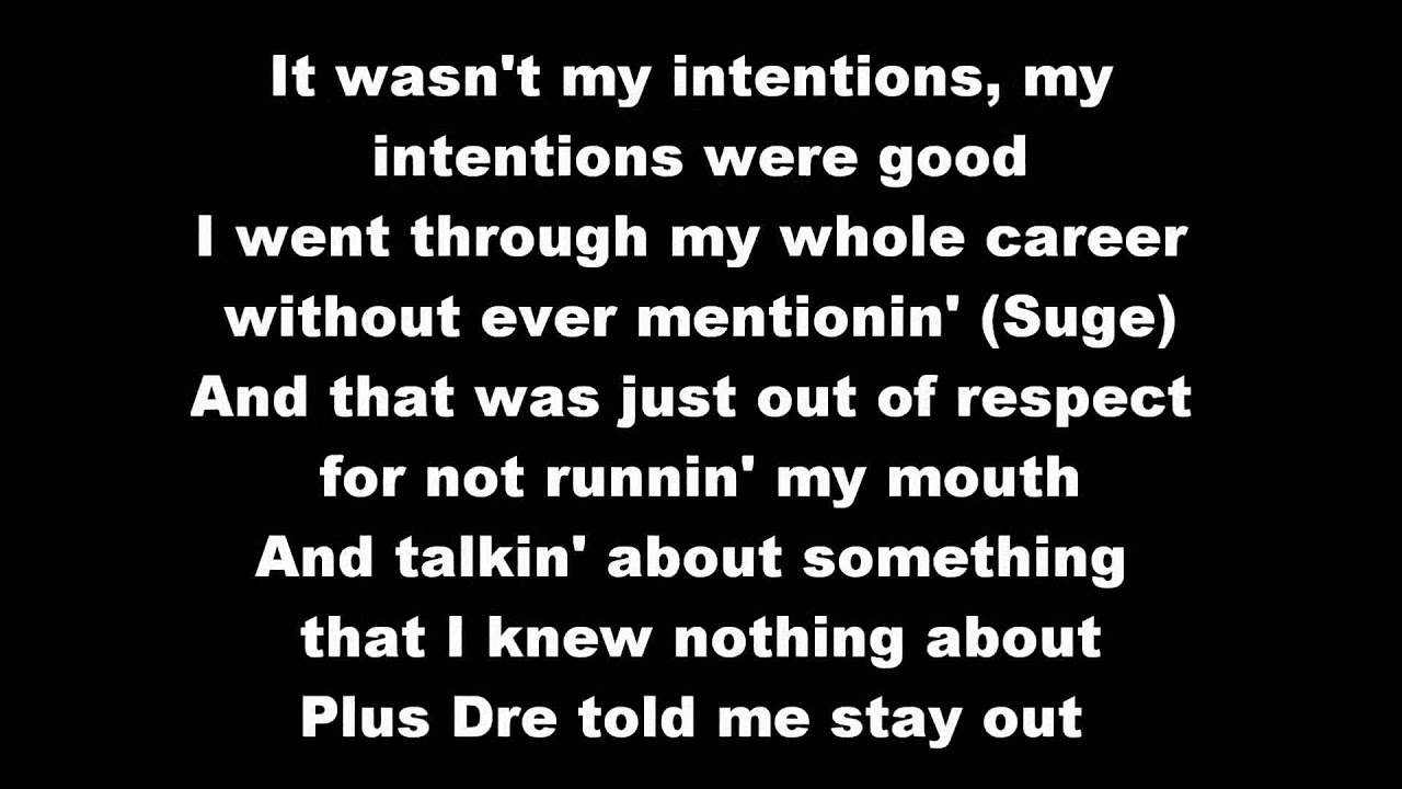 Eminem - Like Toy Soldiers (Lyrics Clean)