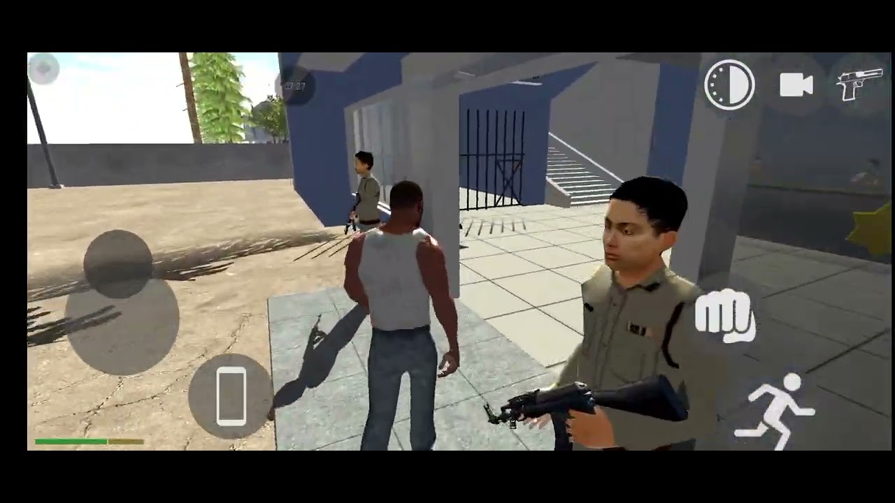 I escape from police' with plane indian bike driving 3d #2 episode 