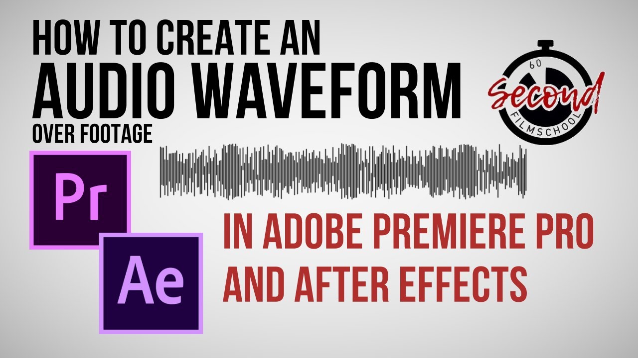 Как создать звуковую волну в Adobe Premiere и After Effects (по материалам)