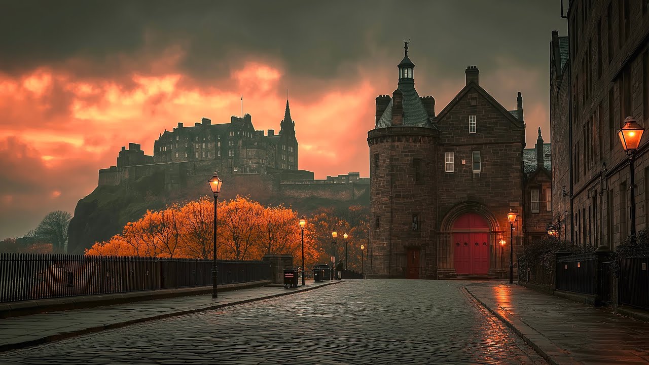 AN EDINBURGER’S WALK: EDINBURGH’S MAGICAL STREETS & HISTORIC LANES | 4K