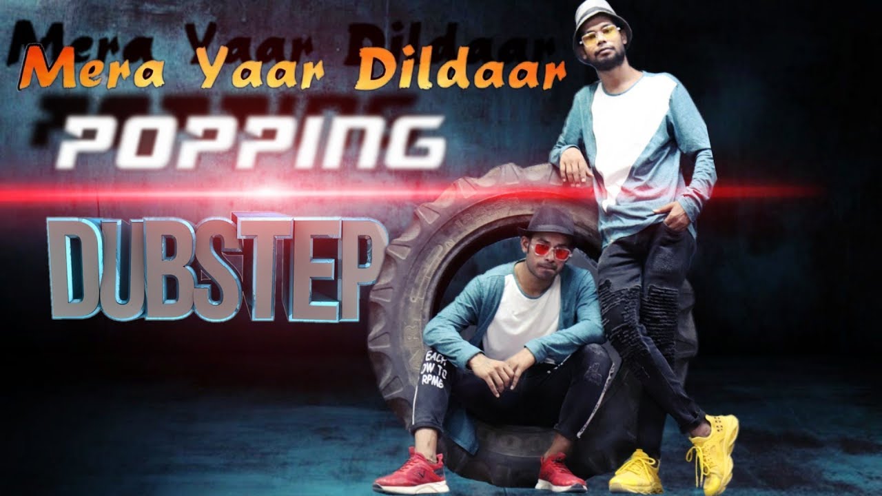 90's song | Mera Yaar Dildar Bada Sona | Akshay Kumar | Jaanwar | popping dance | Santy mashup