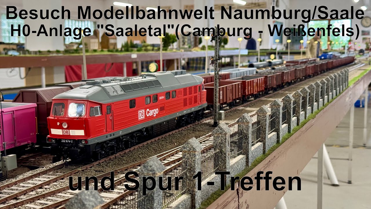 H0-Anlage „Saaletal“ in Naumburg + Spur 1-Treffen