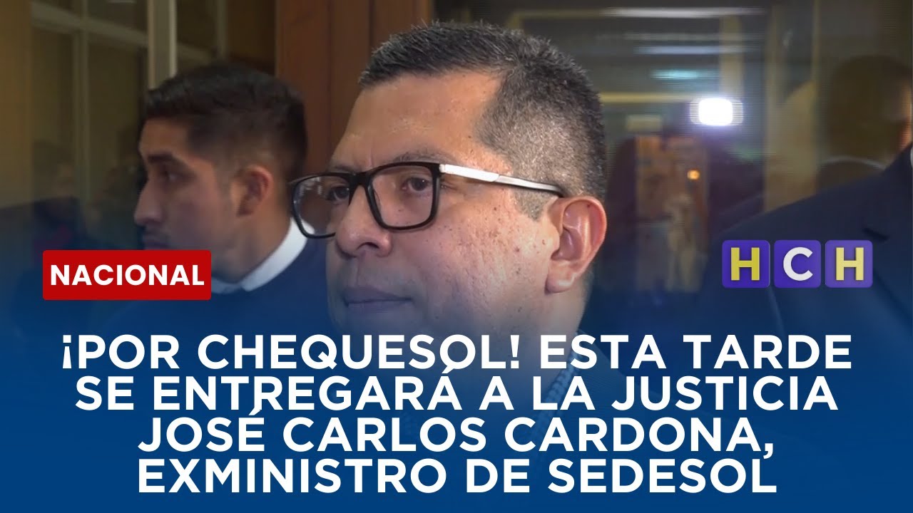 ¡Por Chequesol! Esta tarde se entregará a la justicia José Carlos Cardona, exministro de Sedesol