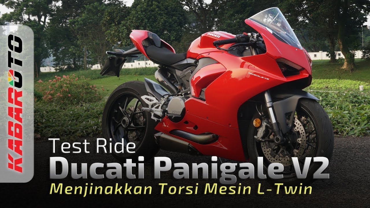 Test Ride Ducati Panigale V2 - Menjinakkan Torsi Mesin L-Twin