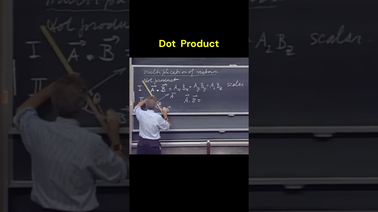 What is dot product?