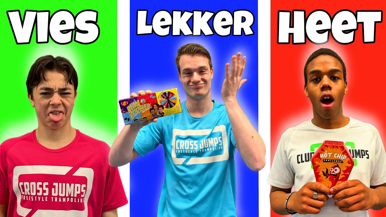 MINI CHALLENGES MET STRAF! *extreem vies, lekker of pittig*