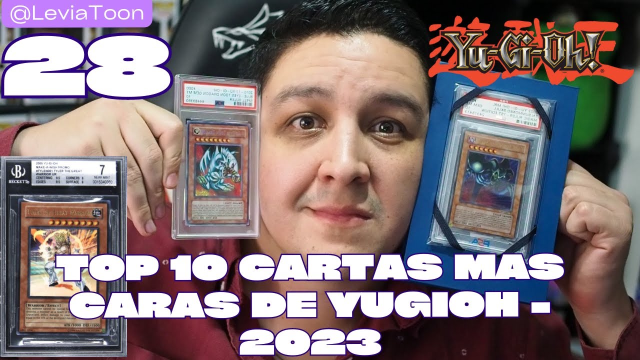 TOP 10 🔥 Cartas de Yu-Gi-Oh! mas caras de todos los tiempos - 2023
