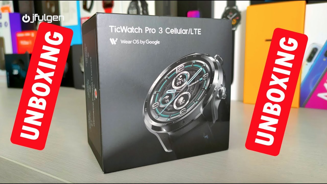 ⌚ TicWatch Pro 3 ⌚ LTE / 4G 📦 UNBOXING 📦
