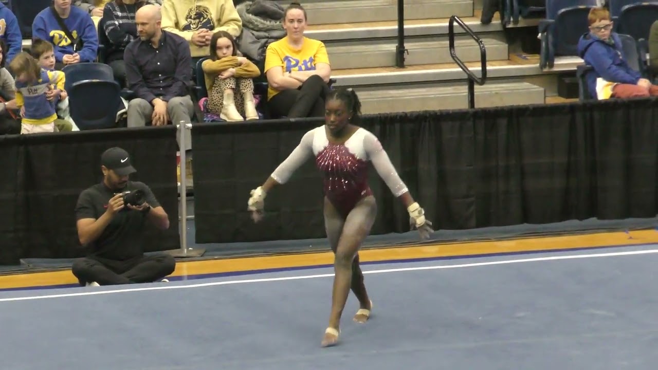Alana Walker - Floor - 2025 NCAA - Pittsburgh vs Stanford