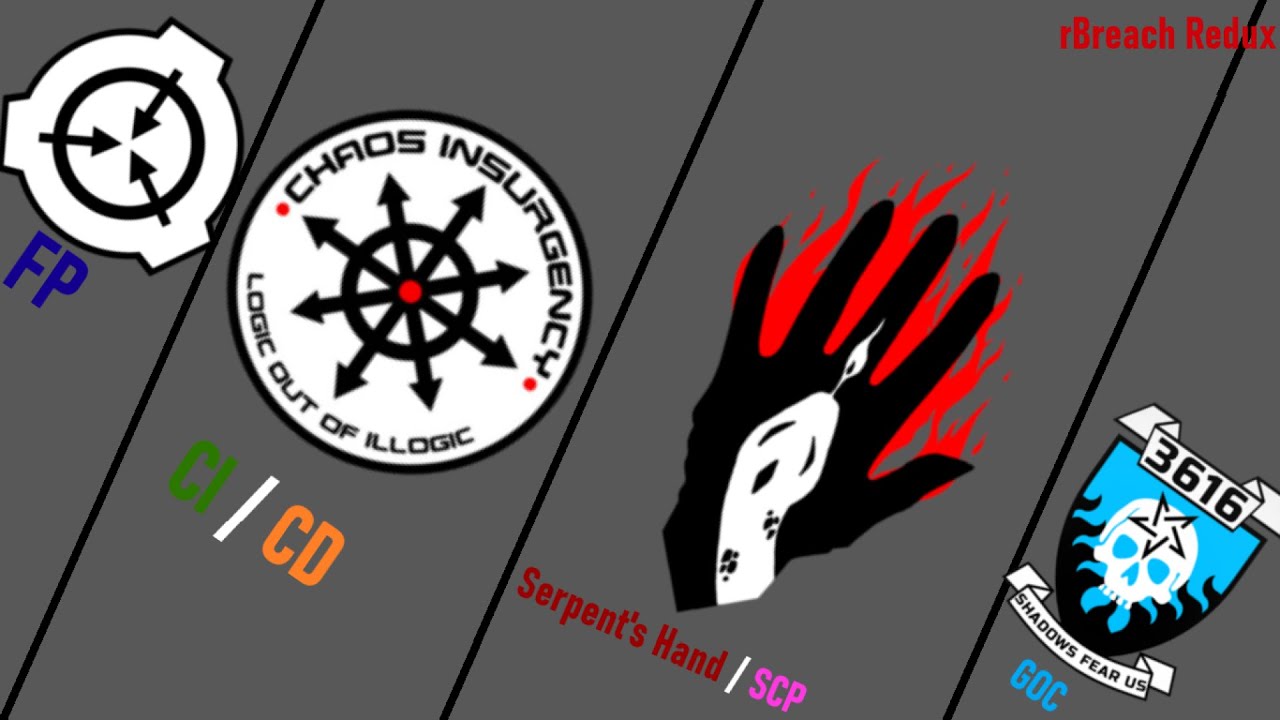 Every Faction Explained in rBreach Redux | ROBLOX SCP