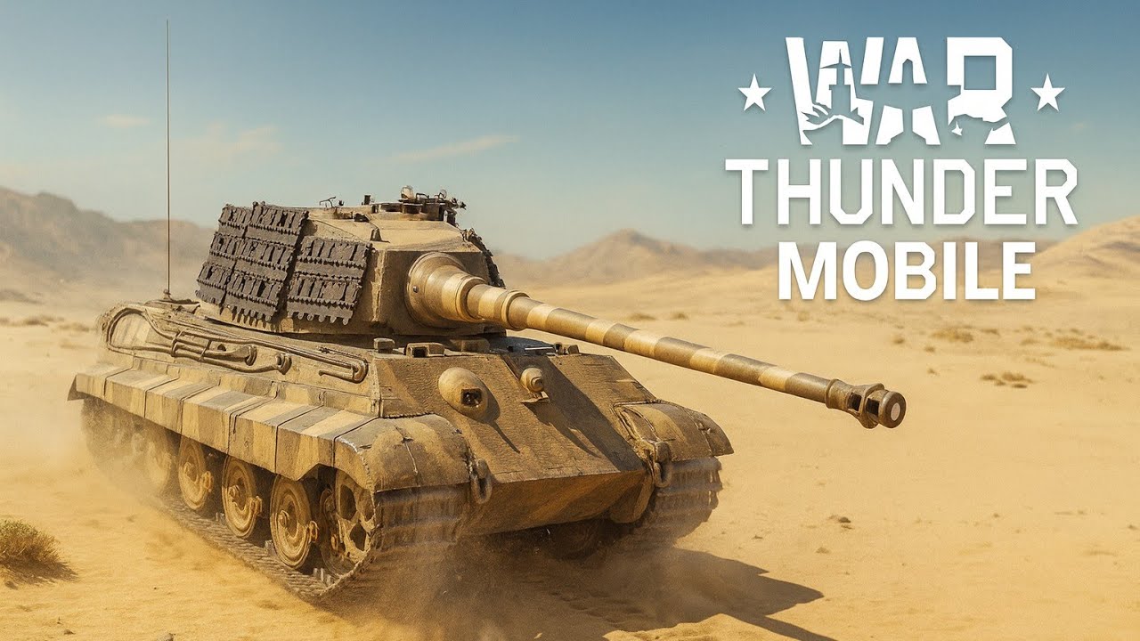 Tiger II ile El-Alameyn Çölü'nü Düşmana Dar Ettim! | War Thunder Mobile Türkçe Oynanış