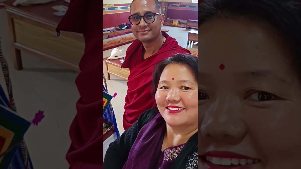 Bhudha monastery Puja Darshan#enjoy #beautiful #shortvideo 