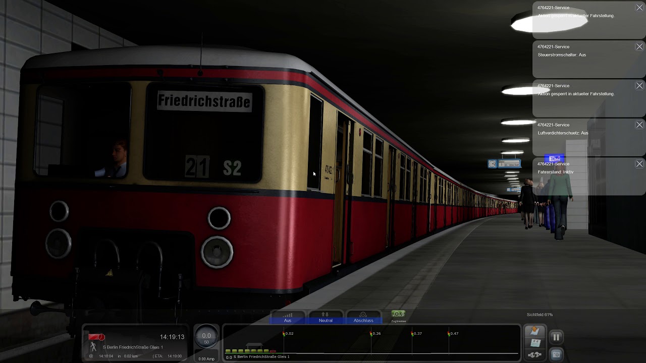 Train Simulator 2021 | BR 476 | Baustelle im Tunnel | Mitten durch Berlin #001