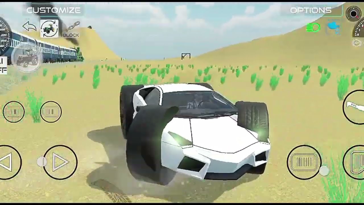 TRAIN vs LAMBORGHINI Race 🚄 vs 🏎️ | Kaun Jeetega?#gaming #train #lamborghini #gamingvideo 