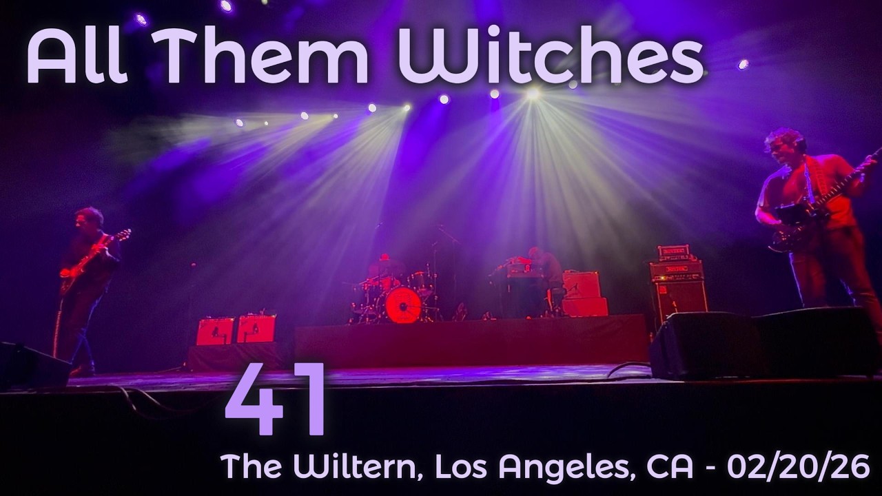 All Them Witches - 41 - The Wiltern, Los Angeles, CA - 02/20/26