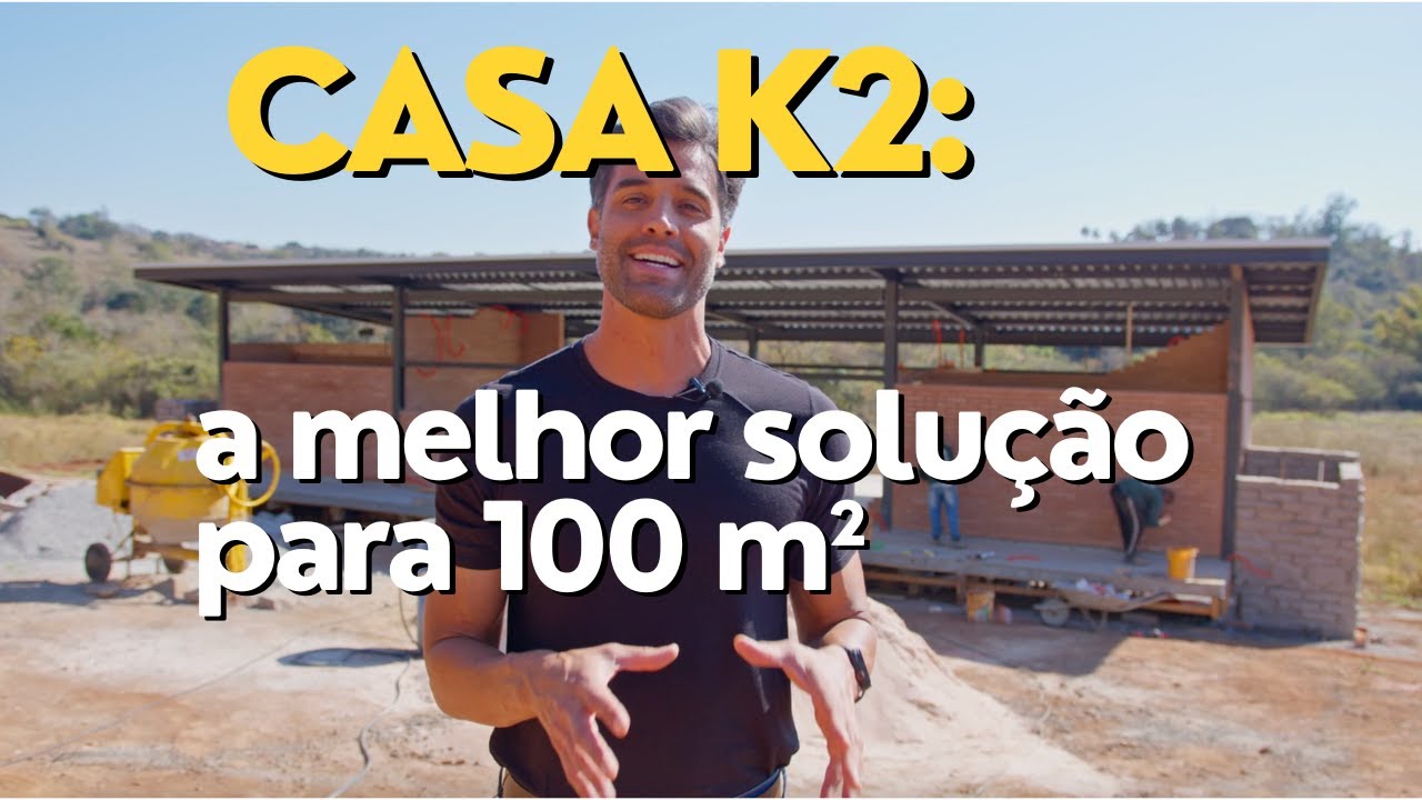 CASA K2: quanto vai custar essa casa de ￼ 2 dormitórios e 100 m²?