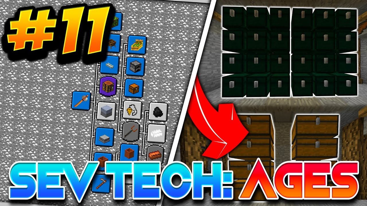 BEGINNING THE FIRST AGE! | Sev Tech Ages (1.12.2 Modpack) Episode 11