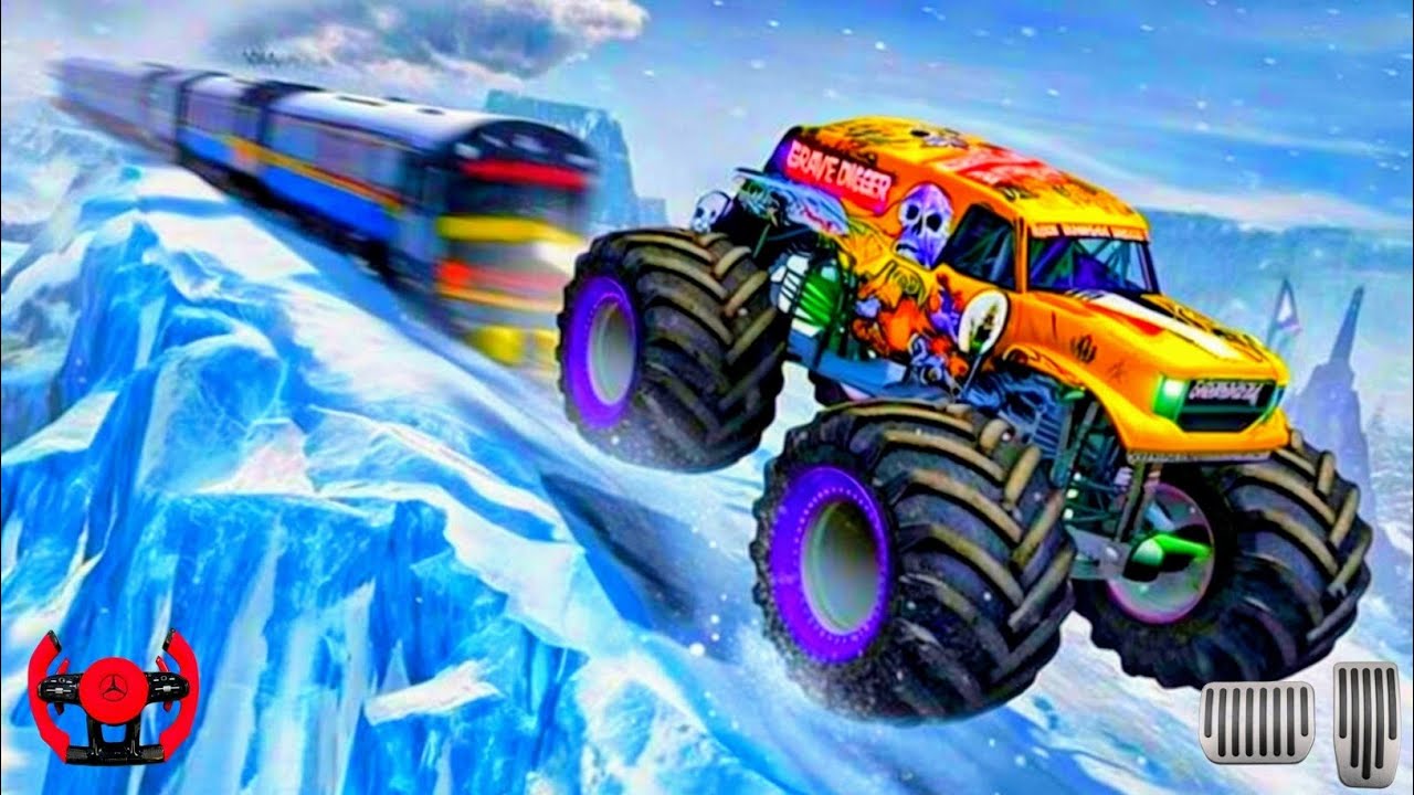 Truck Race Master - Ice Hill Mode Win all Level | 4x4 Monster Truck Monster Truck |