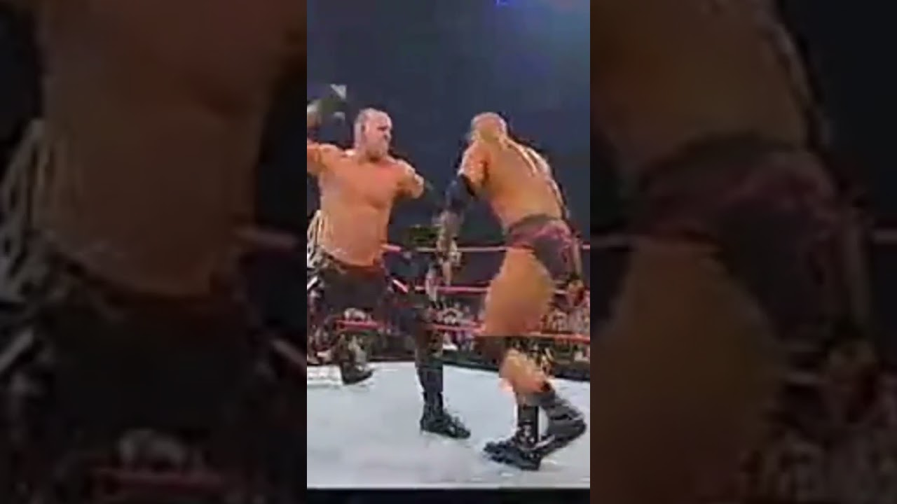 Kane destroy Tyson Tomko by Chokeslam..