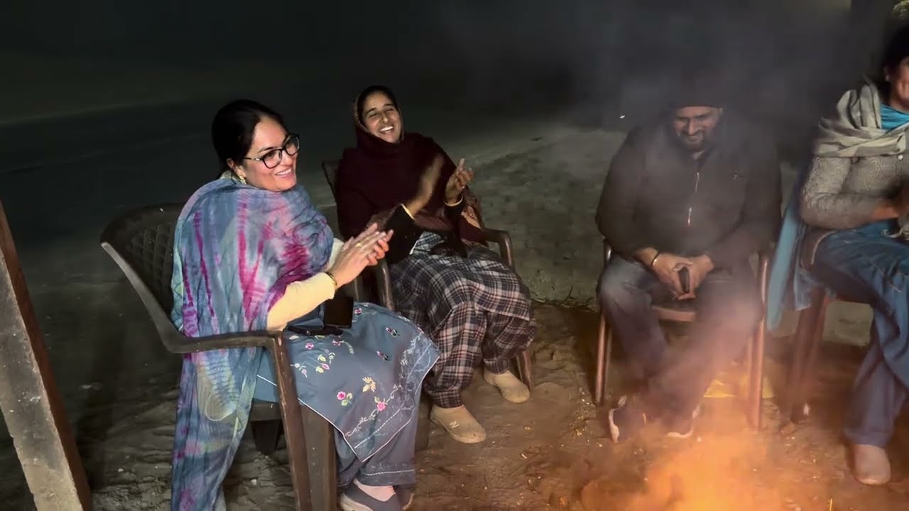 Lohri celebration ਵਖੋ ਅਸੀਂ ਲੋਹੜੀ ਕਿਵੇਂ ਮਨਾਈ#￼punjabivlog #punjabi #newvlogs 