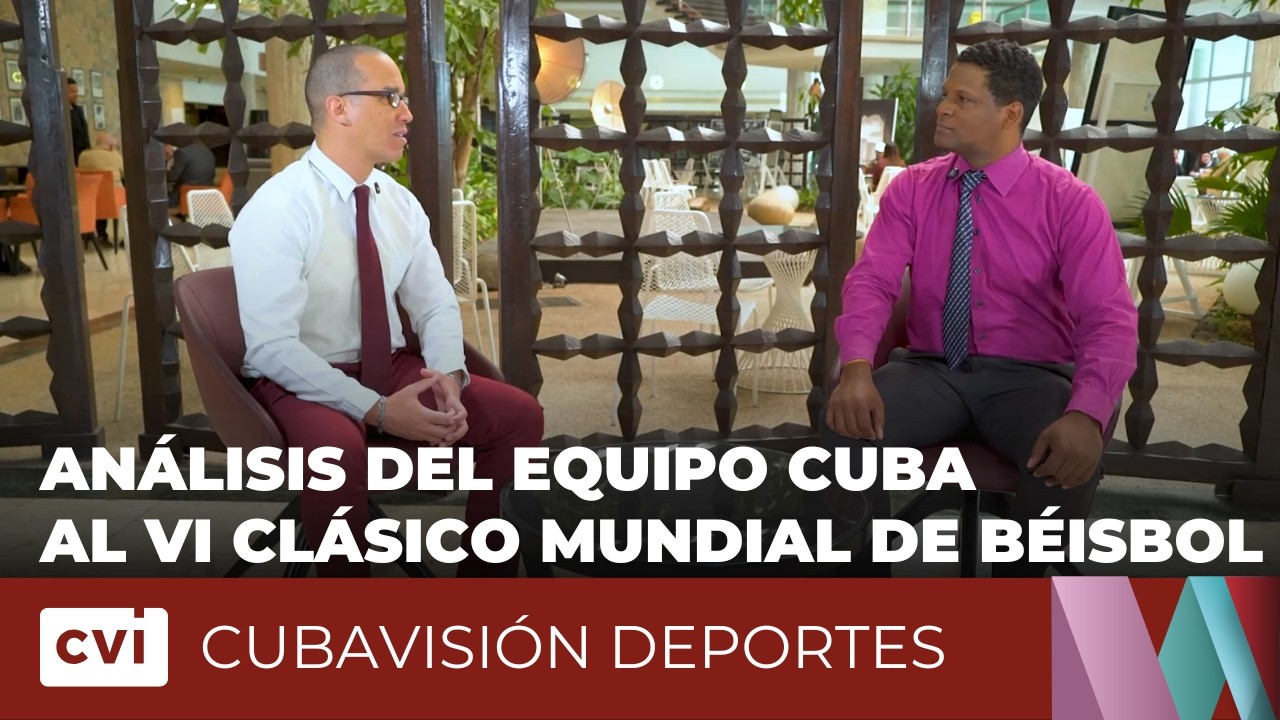 Análisis del equipo Cuba al VI Clásico Mundial de Béisbol - Cubavisión Deportes