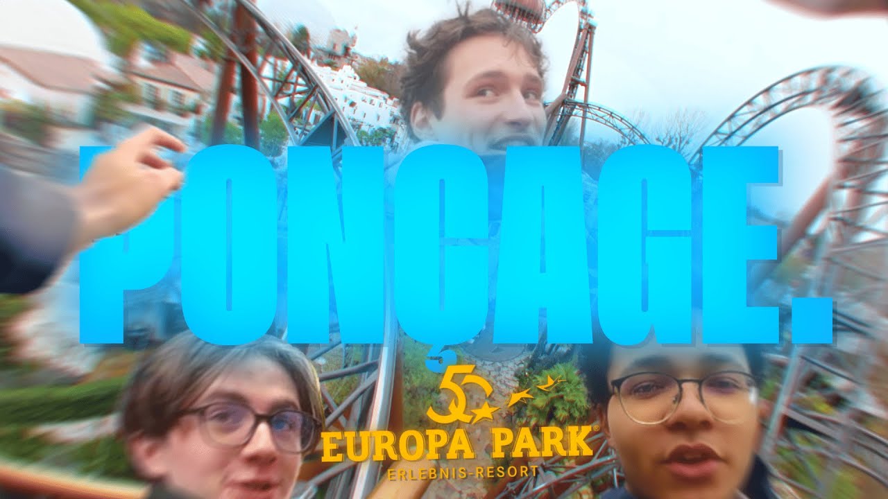 8h pour PONCER les roller coasters d'EUROPA-PARK
