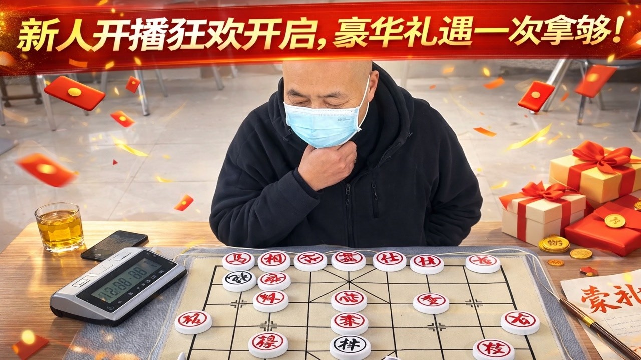 新人开播狂欢开启，豪华礼遇一次拿够！