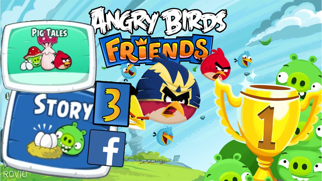 Angry Birds Friends Facebook - Серия 3 - Жуткая гусеница
