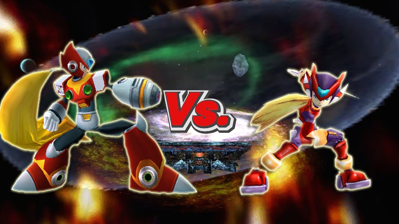 SSBB WiiU Modded Battles: Zero Vs Megaman Zero