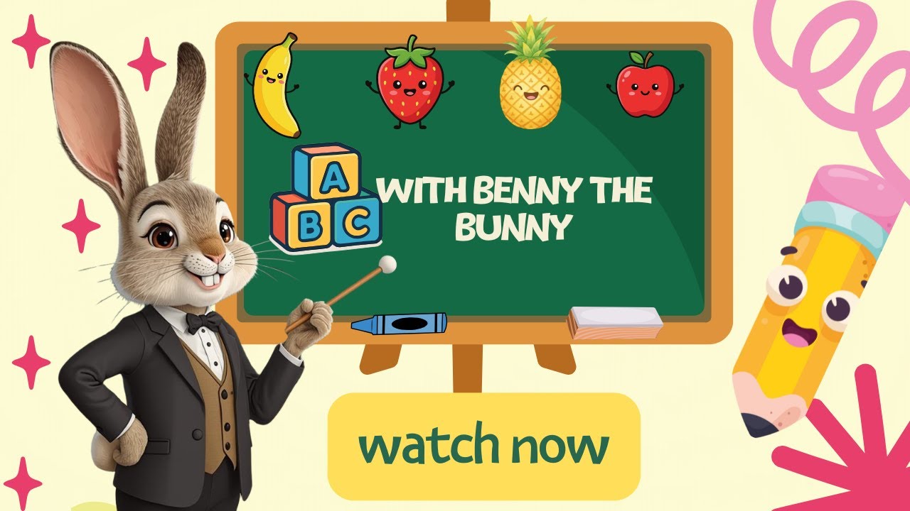 Alphabet A–Z for Kids: Learn Letters, Animals & Sounds with Benny the Bunny at MiniWorld Kids