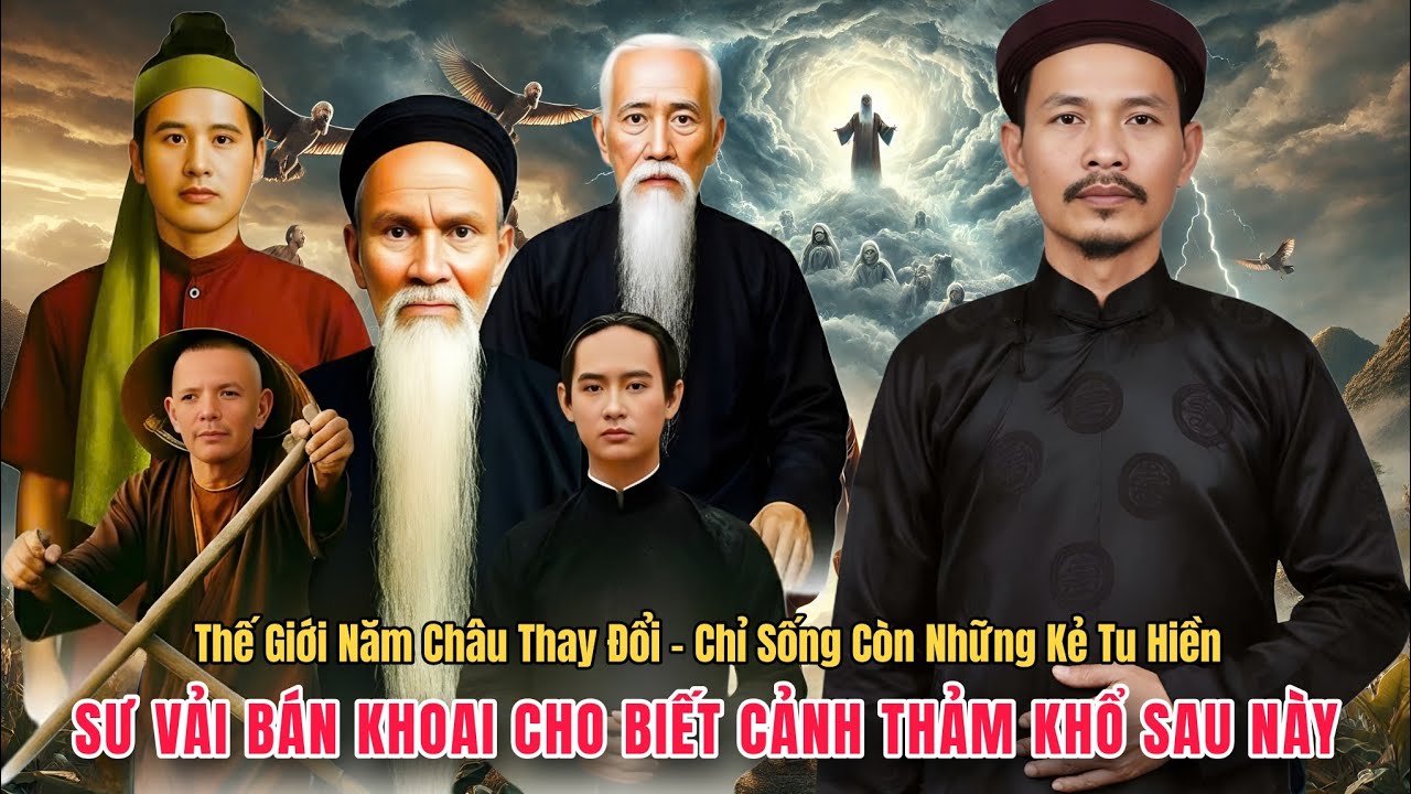 Ông Sư Vải Bán Khoai Tiên Tri ĐỜI ĐÃ TỚI chỉ sống còn những kẻ tu hiền - Thế Giới Năm Châu thay đổi