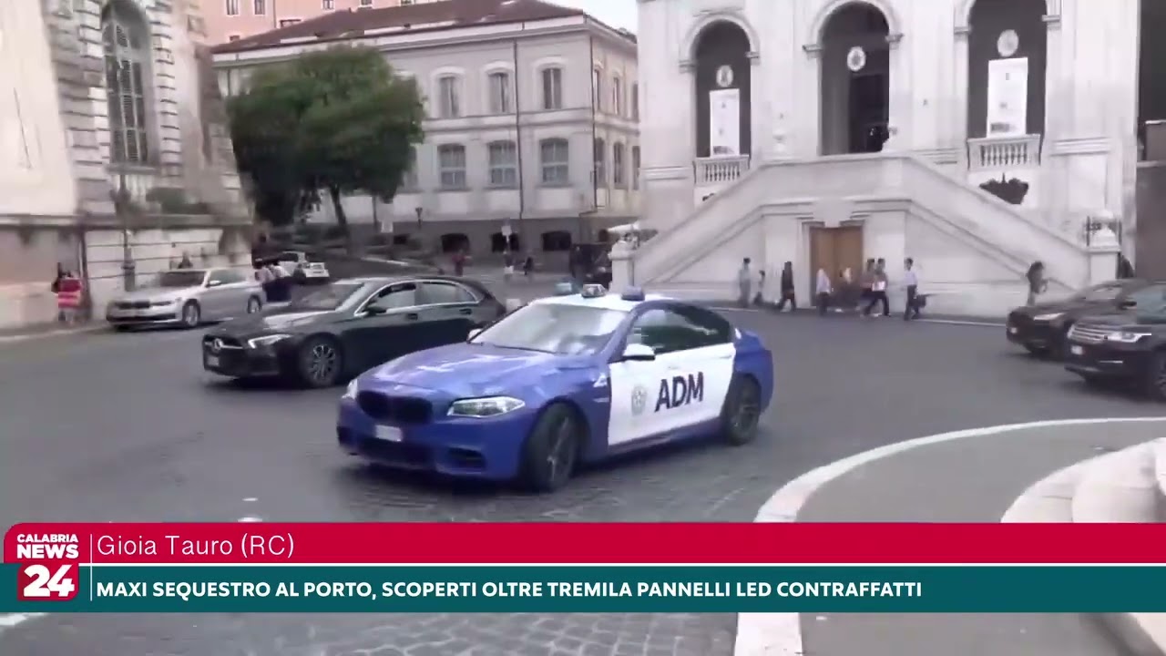 Maxi sequestro al porto di Gioia Tauro scoperti oltre tremila pannelli Led contraffatti e merce non…