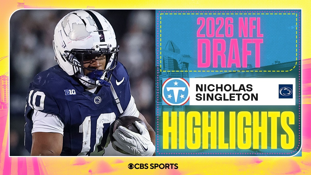 Nick Singleton Penn State Highlights | Drafted No. 165 overall to the Titans