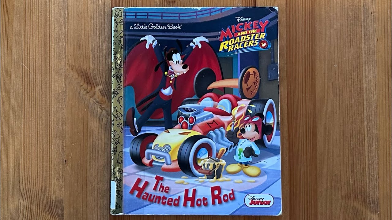 Ash reads Mickey and the Roadster Racers The Haunted Hot Rod