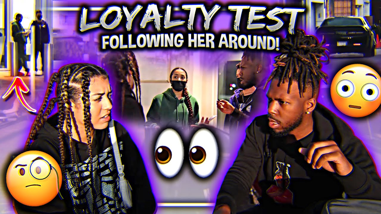 Secretly FOLLOWING her friend around to see if she's CHEATING with her boyfriend! -Loyalty Test!