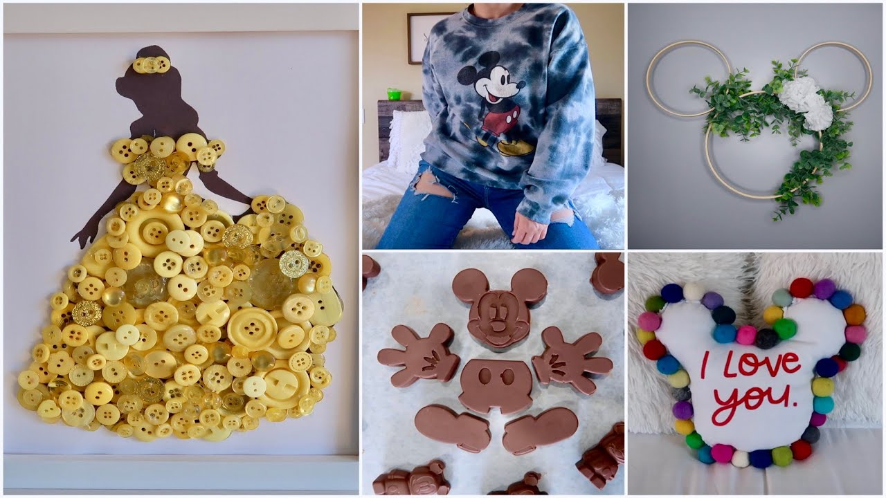 CHEAP & EASY DISNEY DIY CRAFTS #13 | PINTEREST INSPIRED
