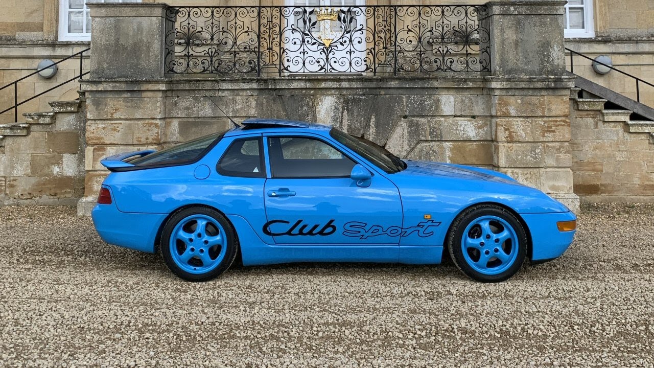 1994 Porsche 968 Club Sport (CS) Riviera Blue : Walkaround