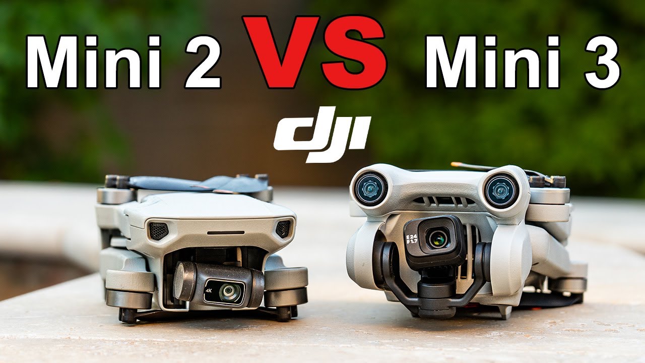 DJI Mini 3 против Mini 2