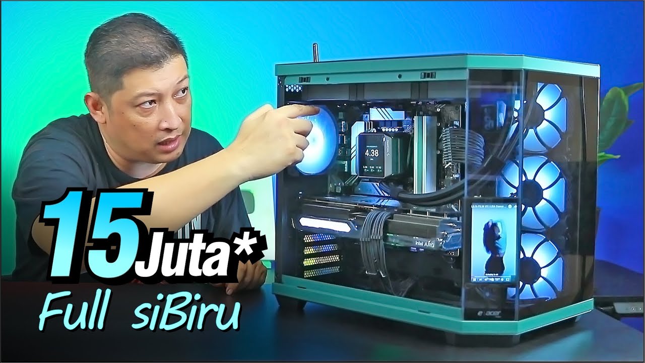 @569- FULL KUBU BIRU sekarang sudah MAXIMAL PERFOMANNYA | Rakit pc gaming 15jt