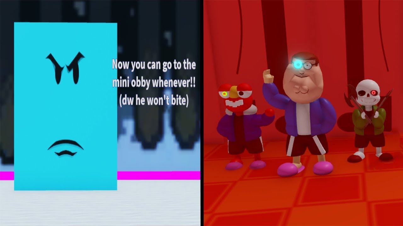 The Saviors and Mini Obby Event completed - Roblox Beter and True Pain battles