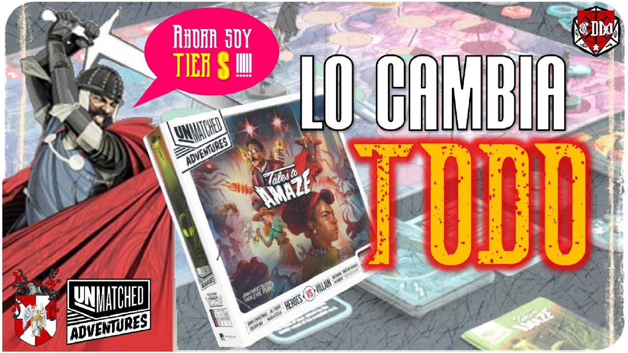 ¿Cómo será TALES TO AMAZE 📖? || UNMATCHED ADVENTURES Tales to Amaze😱 || Unmatched💥 #3